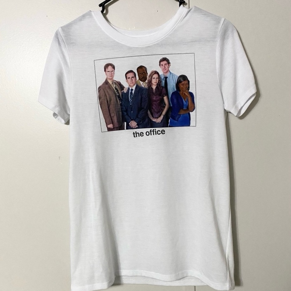 White 'The Office' Graphic T-Shirt size Large